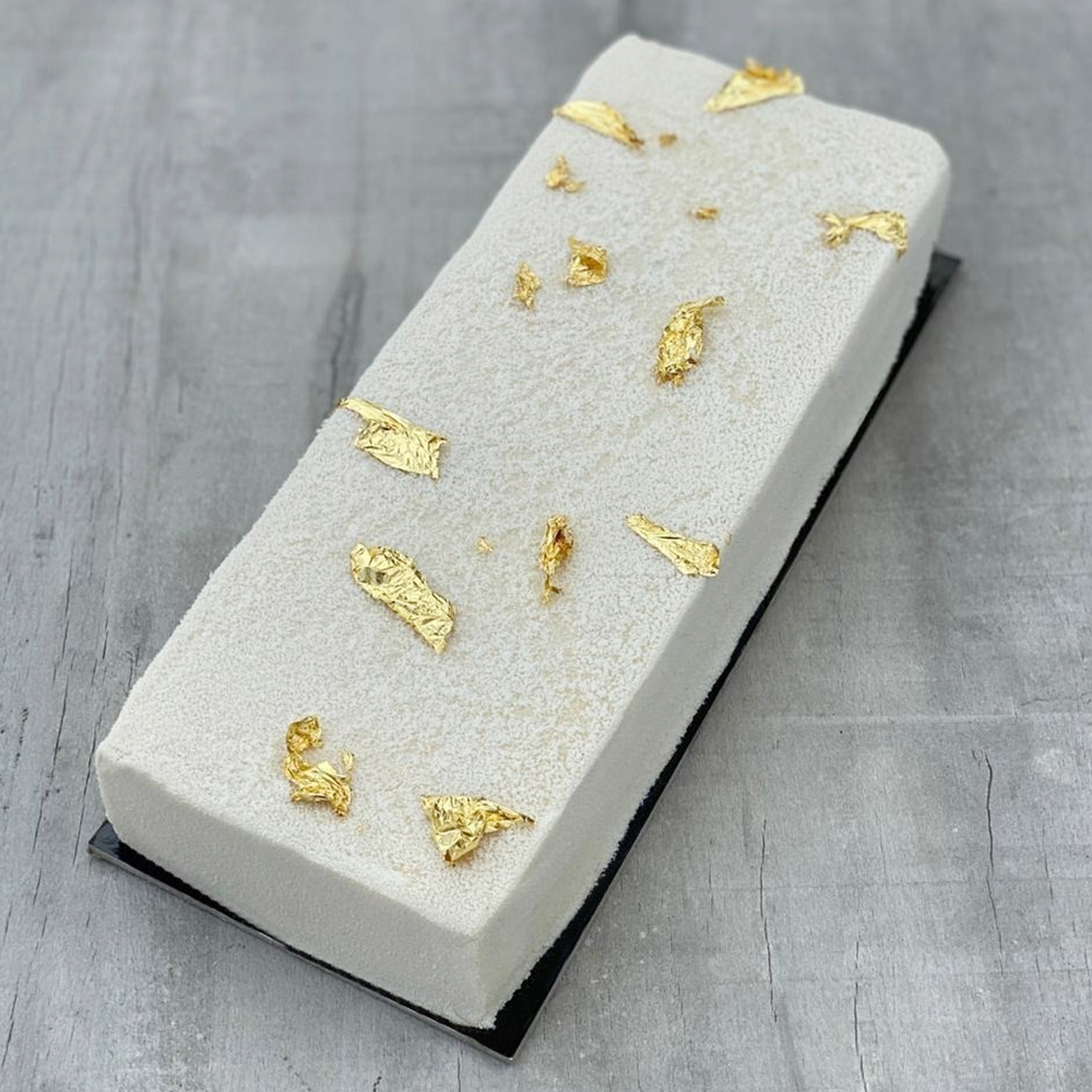 White Chocolate Caramel Cake